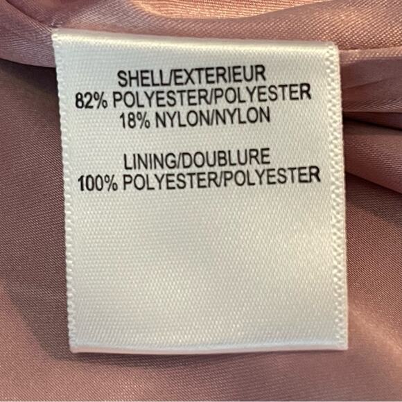 Badgley Mischka Powder Pink With Blue Floral Royal CastleCore Dress NWOT Size 6 - Picture 11 of 15